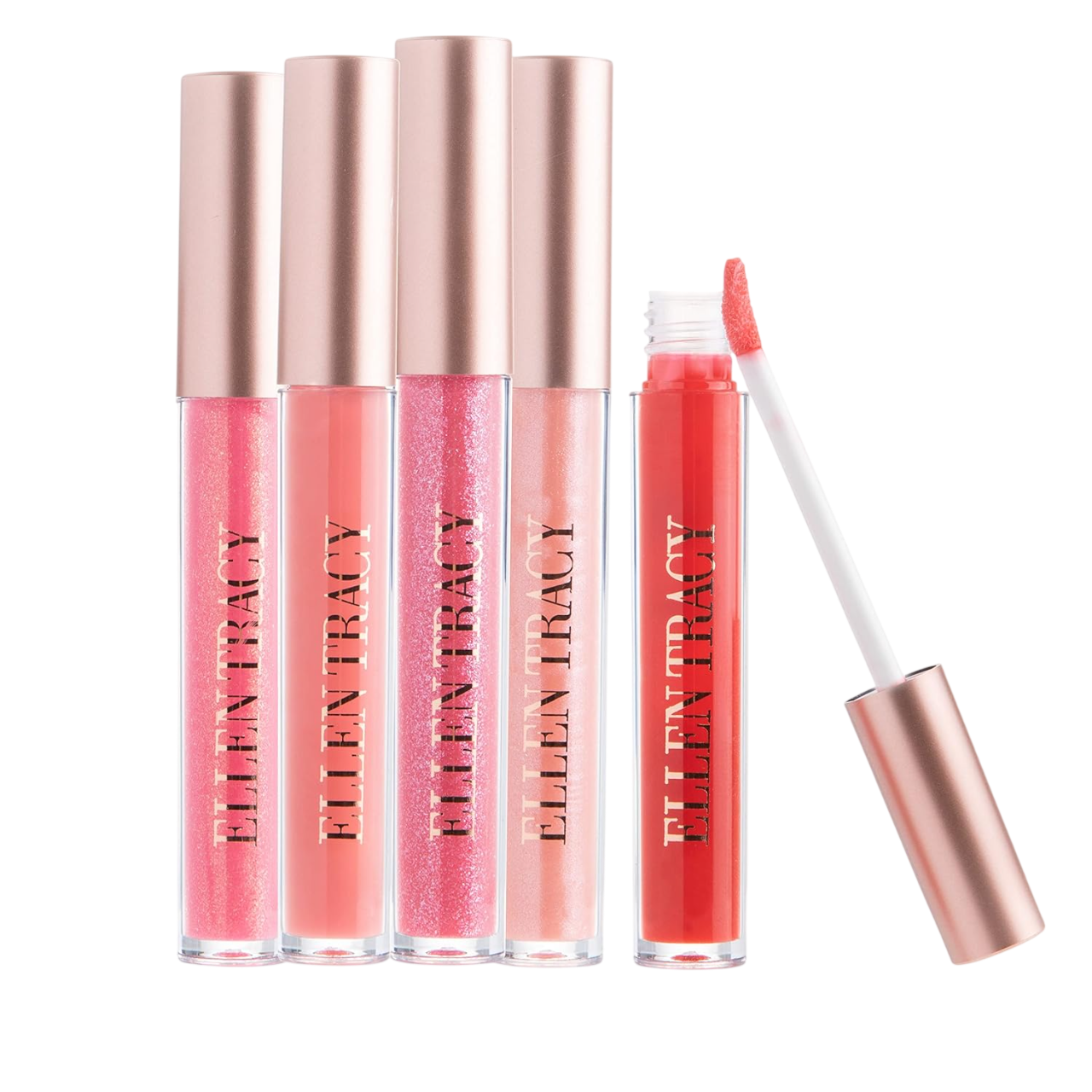 Lip Gloss Collection, (5 Pieces) by Ellen Tracy