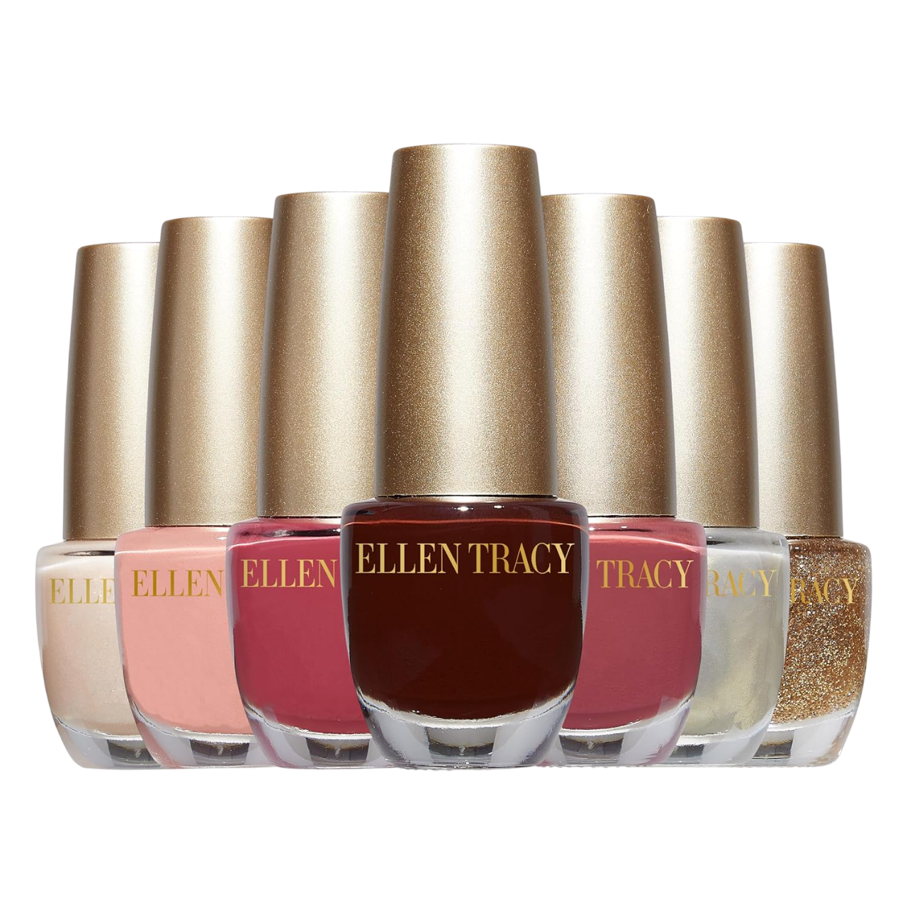 7 Color Fingernail Polish for Women & Girls by Ellen Tracy