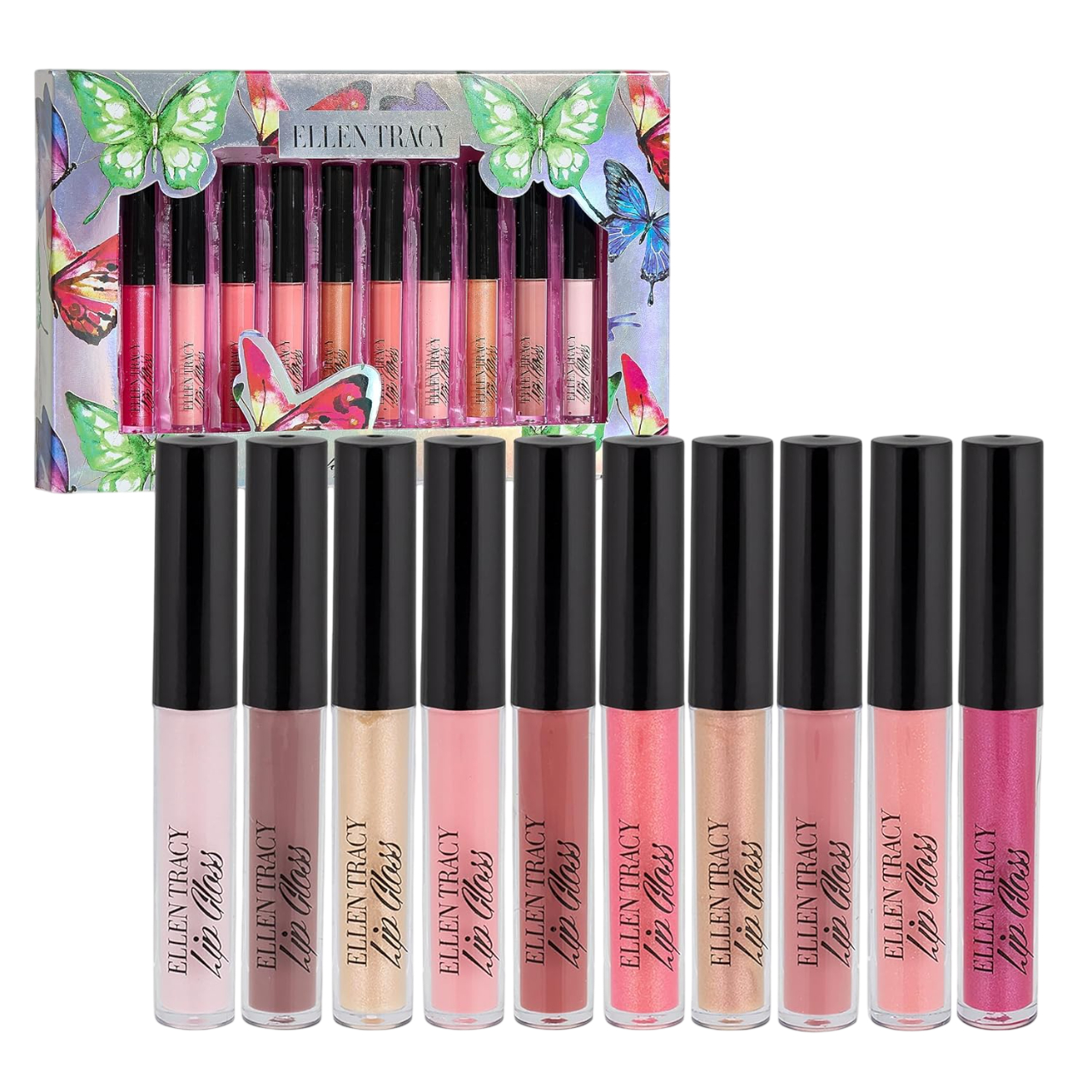 10 Pc Lip Gloss Collection